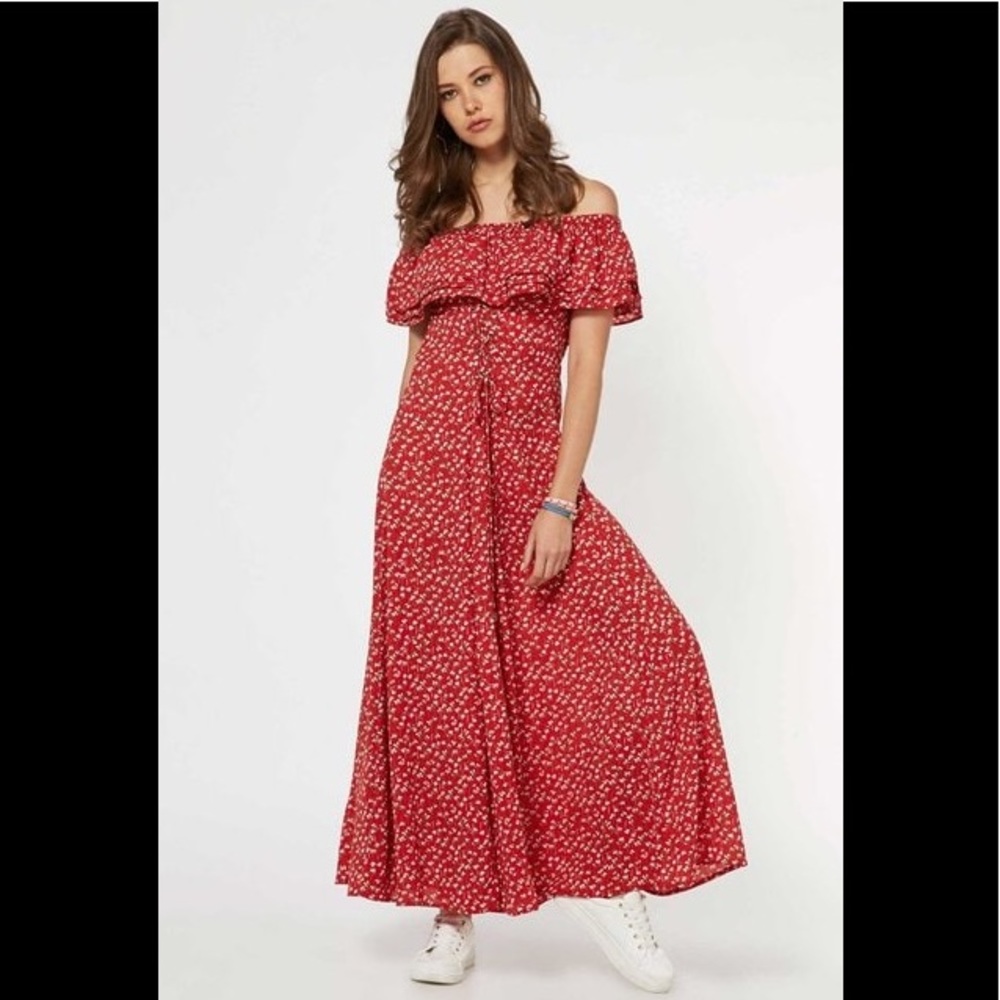 Nuon Women| Nuon by Westside Dark Red Bella Dress
